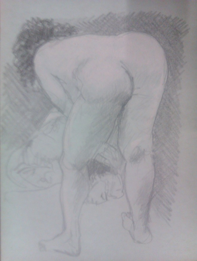 a tricky 10 minute bending pose