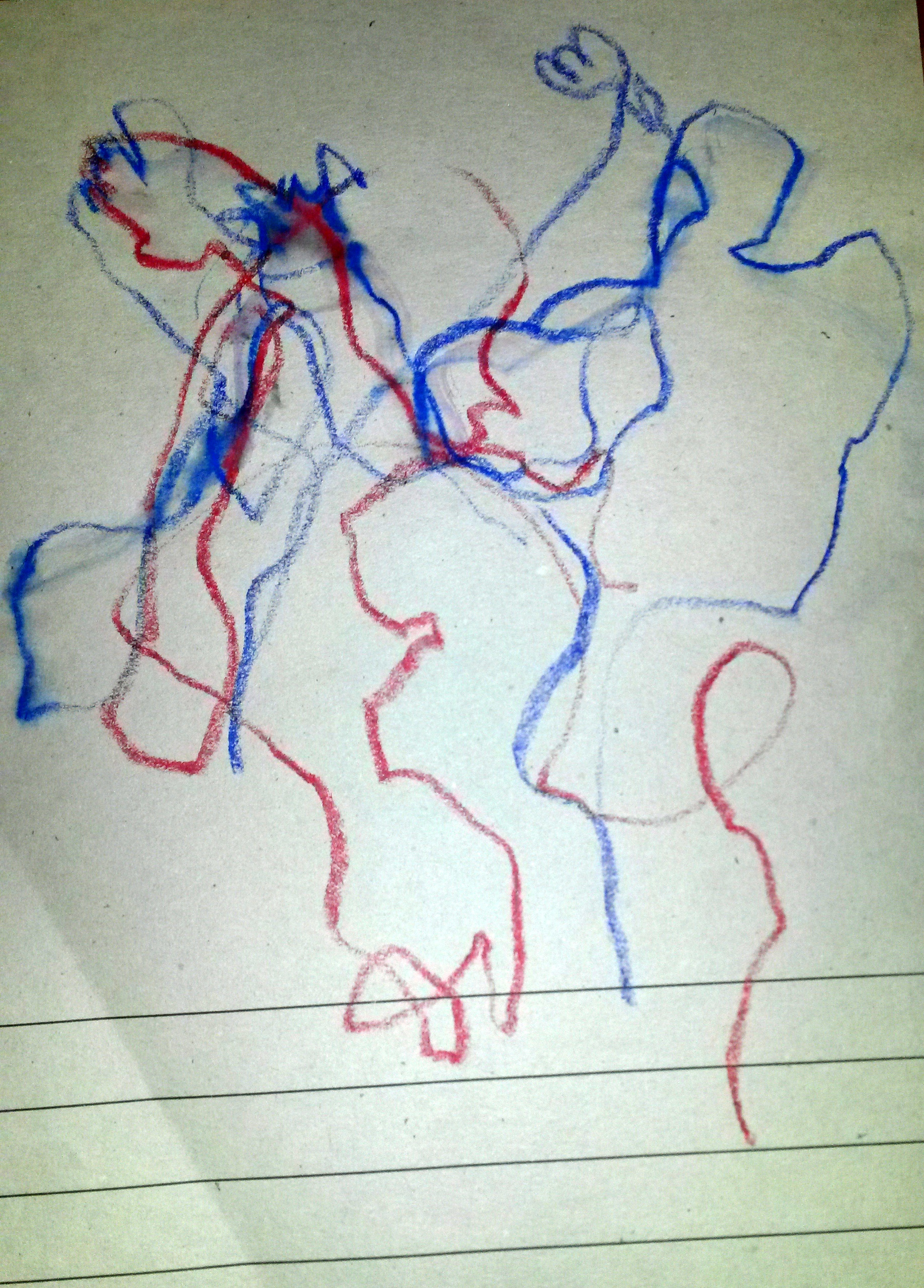 All artwork from the women's session at the Bargehouse, 4/11/15